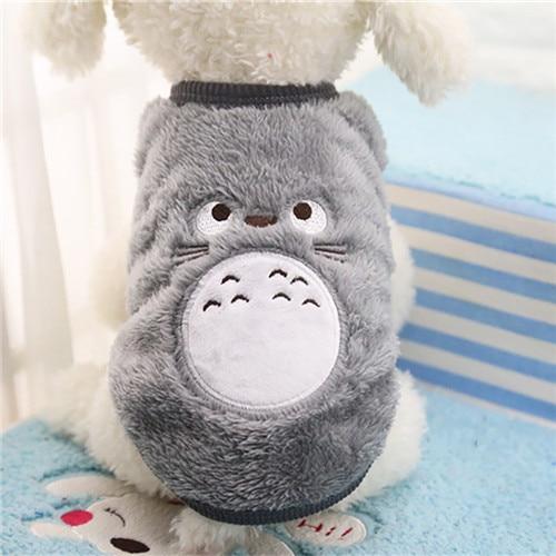 My Neighbor Totoro Soft Fleece Costume For Small Pets Ghibli Store ghibli.store