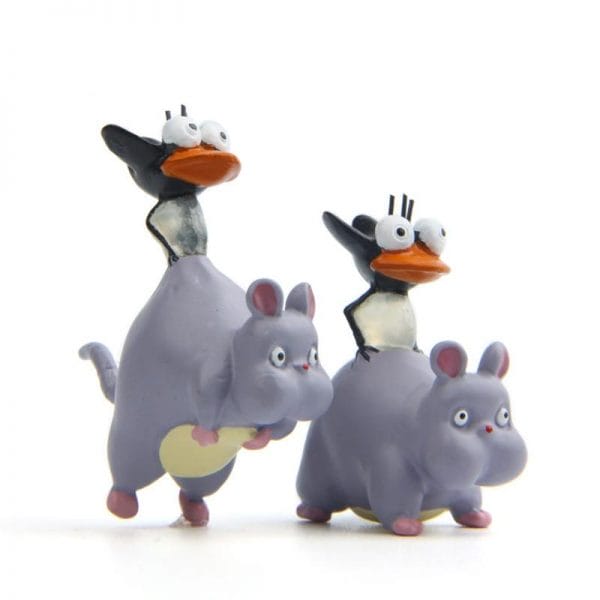 Spirited Away Boh as Little Mouse & Fly Cute Figure 2pcs/set - ghibli.store
