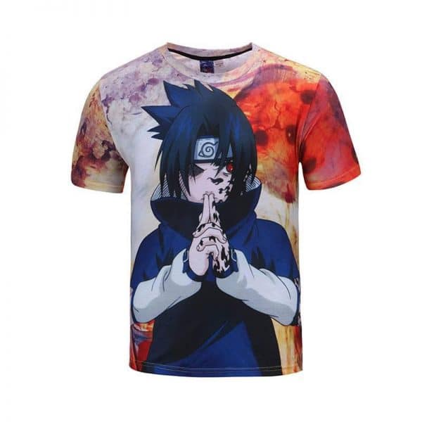 Sasuke 3D Tshirt - ghibli.store