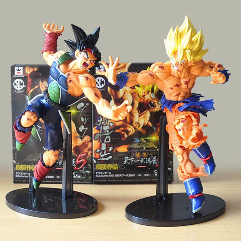Dragon Ball Z Goku & Bardock Figure 22CM