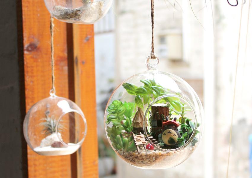 My Neighbor Totoro Cute DIY Glass Ball Doll House for Christmas Gift - ghibli.store