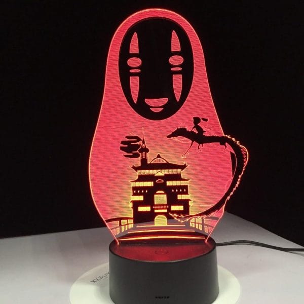 Spirited Away No Face Kaonashi Night Light 7 Colors Ghibli Store ghibli.store