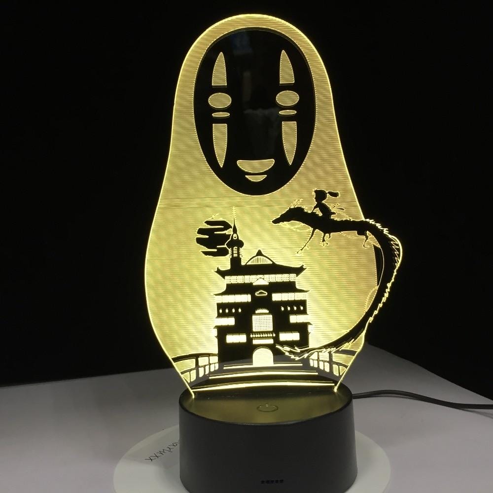 Spirited Away No Face Kaonashi Night Light 7 Colors - Ghibli