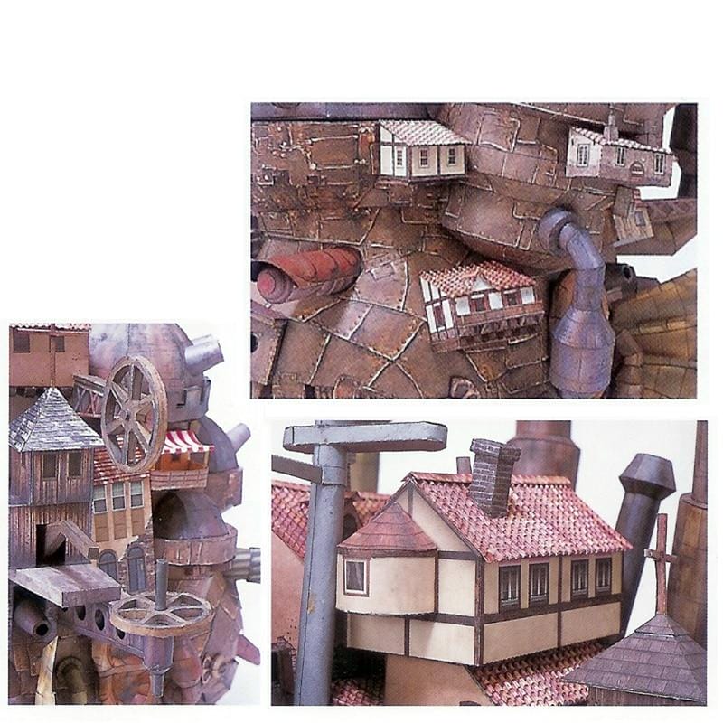 Howl’s Moving Castle DIY Paper Model 50cm Ghibli Store ghibli.store