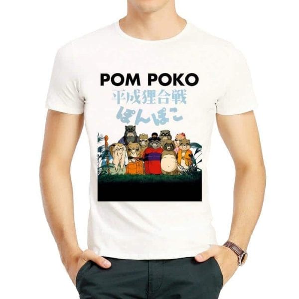 Pom Poko T-Shirt Unisex 3 Styles Ghibli Store ghibli.store