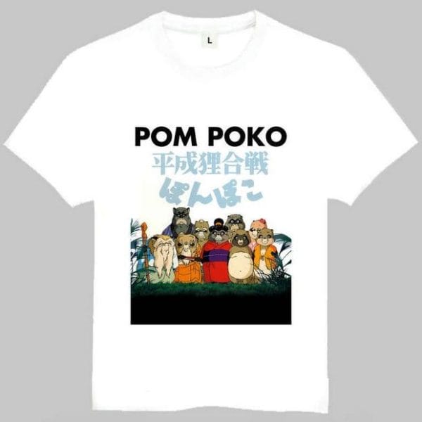 Pom Poko T-Shirt Unisex 3 Styles Ghibli Store ghibli.store