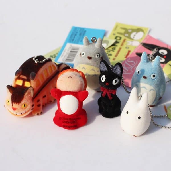 Ghibli Studio Cutest Characters Keychains 6pcs/lot Ghibli Store ghibli.store