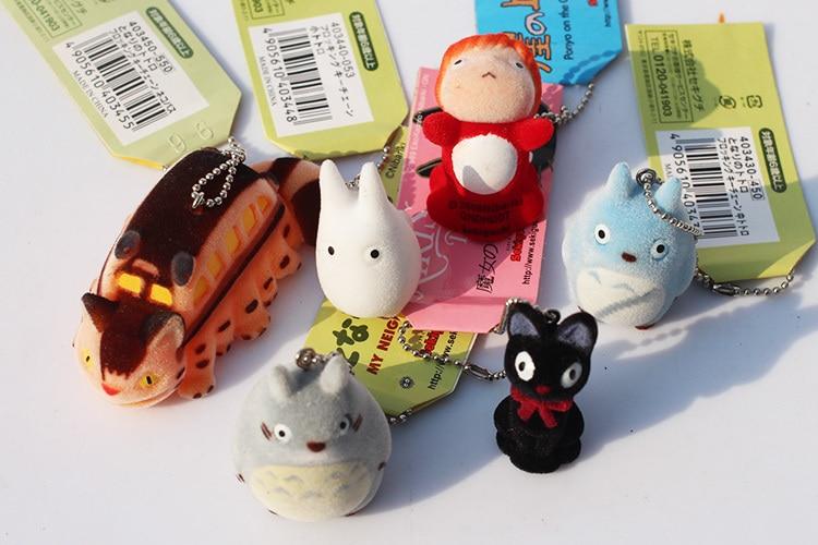 Ghibli Studio Cutest Characters Keychains 6pcs/lot