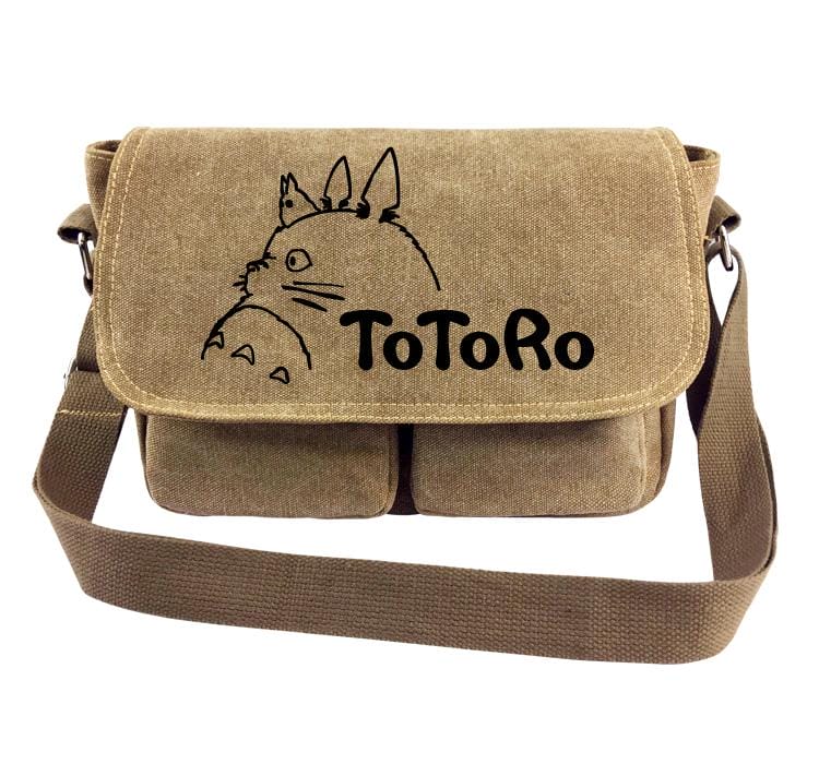 My Neighbor Totoro Messenger Canvas Shoulder Bag Ghibli Store ghibli.store