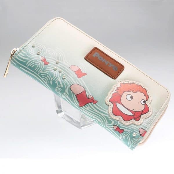 Ponyo On The Cliff By The Sea Long Wallet Ghibli Store ghibli.store