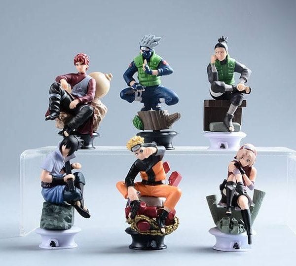Naruto Pvc Toy Figure 9cm 6 Pcs/set - ghibli.store