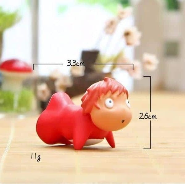 Ponyo on the Cliff by the Sea Toy Garden Decor - ghibli.store