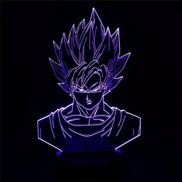 Dragon Ball Z Super Saiyan Goku Lamp - ghibli.store