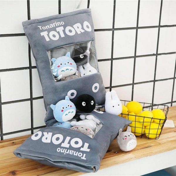 Totoro Family Stuffed Pillow Creative Gift Ghibli Store ghibli.store