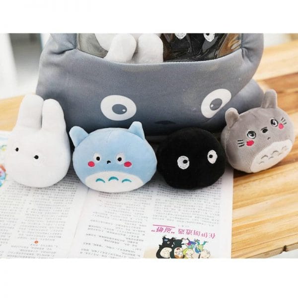 Totoro Family Stuffed Pillow Creative Gift Ghibli Store ghibli.store