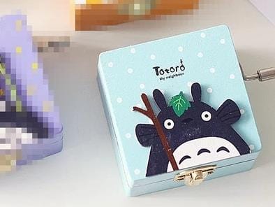 Totoro Wooden Music Box 2019 Ghibli Store ghibli.store