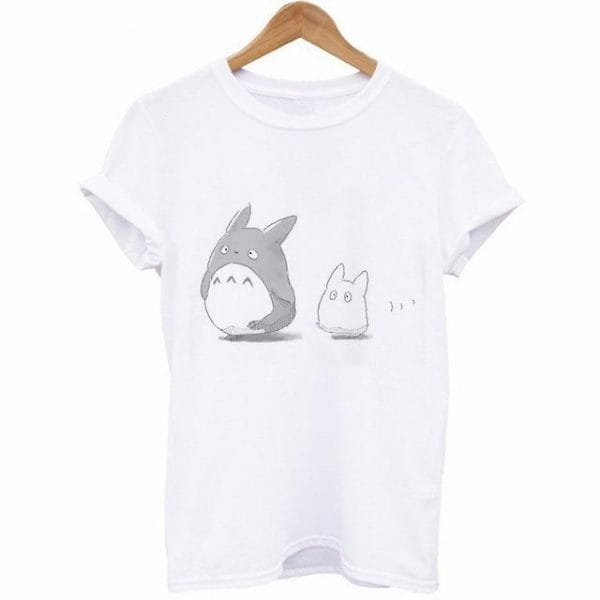 Cute Totoro Print T-Shirt For Women 12 Styles - ghibli.store