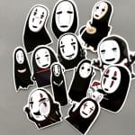 Spirited Away No Face Kaonashi Waterproof Stickers Ghibli Store ghibli.store