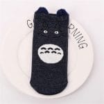 My Neighbor Totoro Cute Fluffy Ears Socks Ghibli Store ghibli.store