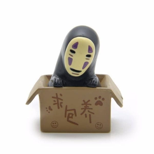 Spirited Away No Face Kaonashi In Box Figure