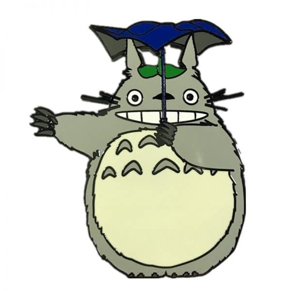 My Neighbor Totoro With Umbrella Badge Pins Ghibli Store ghibli.store