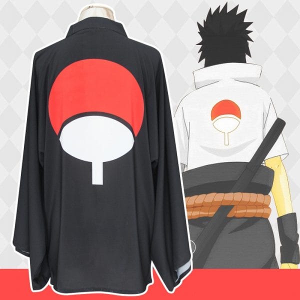 Naruto Uchiha Family Crest Cosplay Kimono Ghibli Store ghibli.store