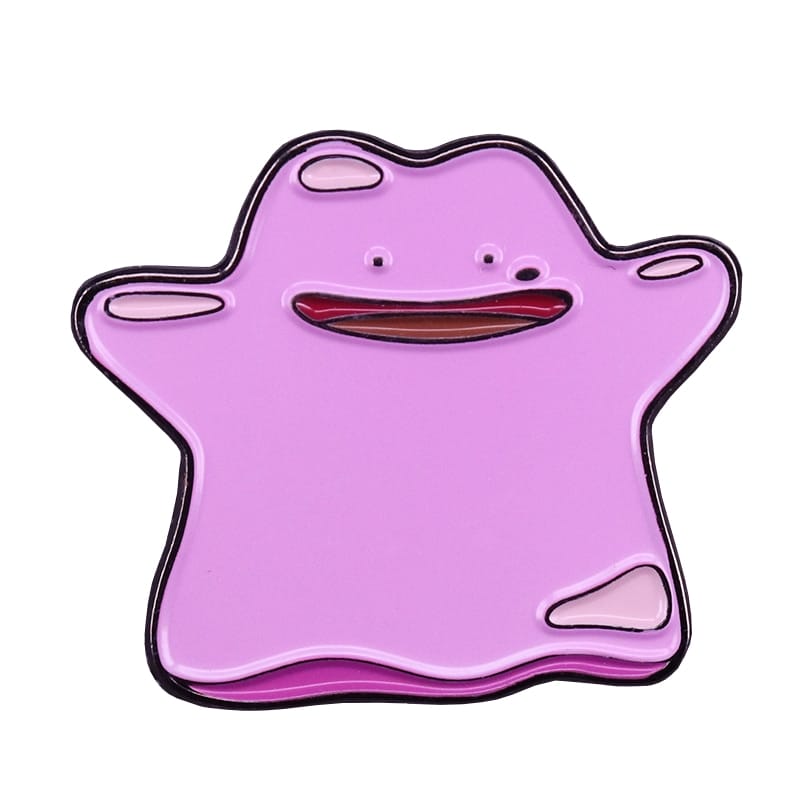 Pokemon Ditto Cute Jelly Badge Pins - Ghibli Store