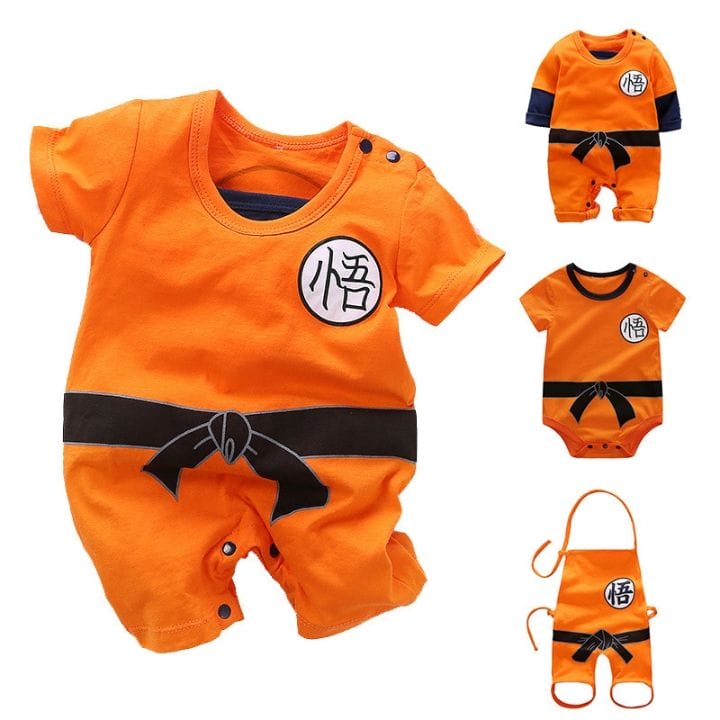 Dragon Ball Son Goku Cosplay Costume for Baby
