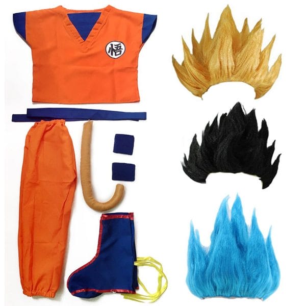 Dragon Ball Z Son Goku Halloween Cosplay Costumes With Accessories Ghibli Store ghibli.store