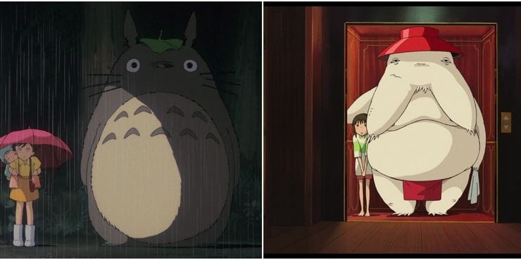 Entry My Neighbor Totoro and Spirited Away Identical Shots