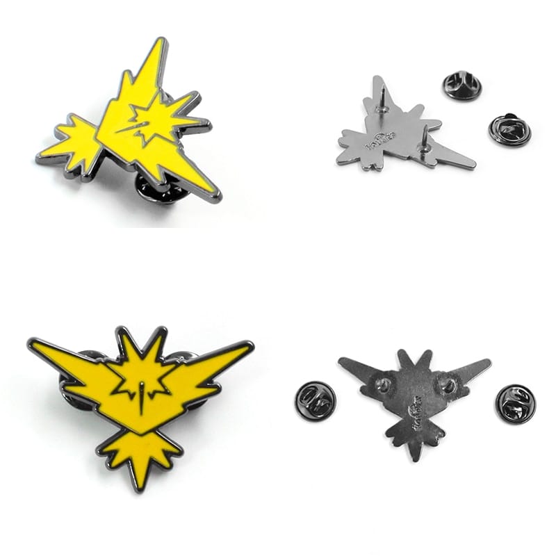 Pokemon Team Mystic, Valor and Instinct Badge Pins Ghibli Store ghibli.store