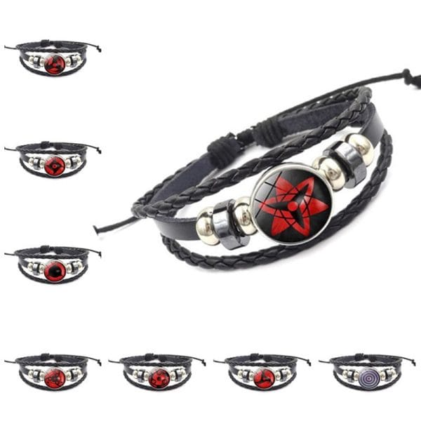 Naruto Eyes Symbols Bracelet 18 Styles