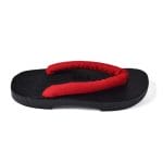 Naruto Cosplay Props Japanese Handmade Wooden Geta Clogs 3 Colors with Socks
