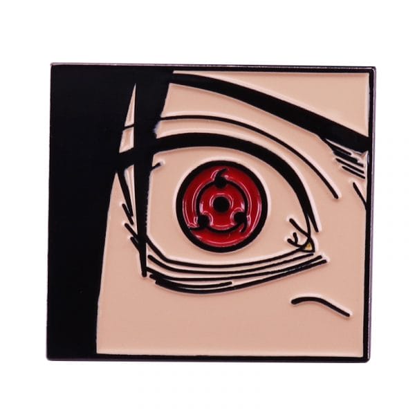Uchiha Sasuke Sharingan Eye Badge Pins Ghibli Store ghibli.store