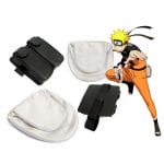 Naruto Cosplay Props Ninja Gloves and Bags