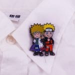 Naruto and Minato Badge Pins Ghibli Store ghibli.store