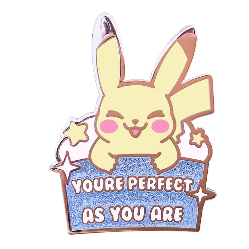 Pokemon Pikachu Badge Pins