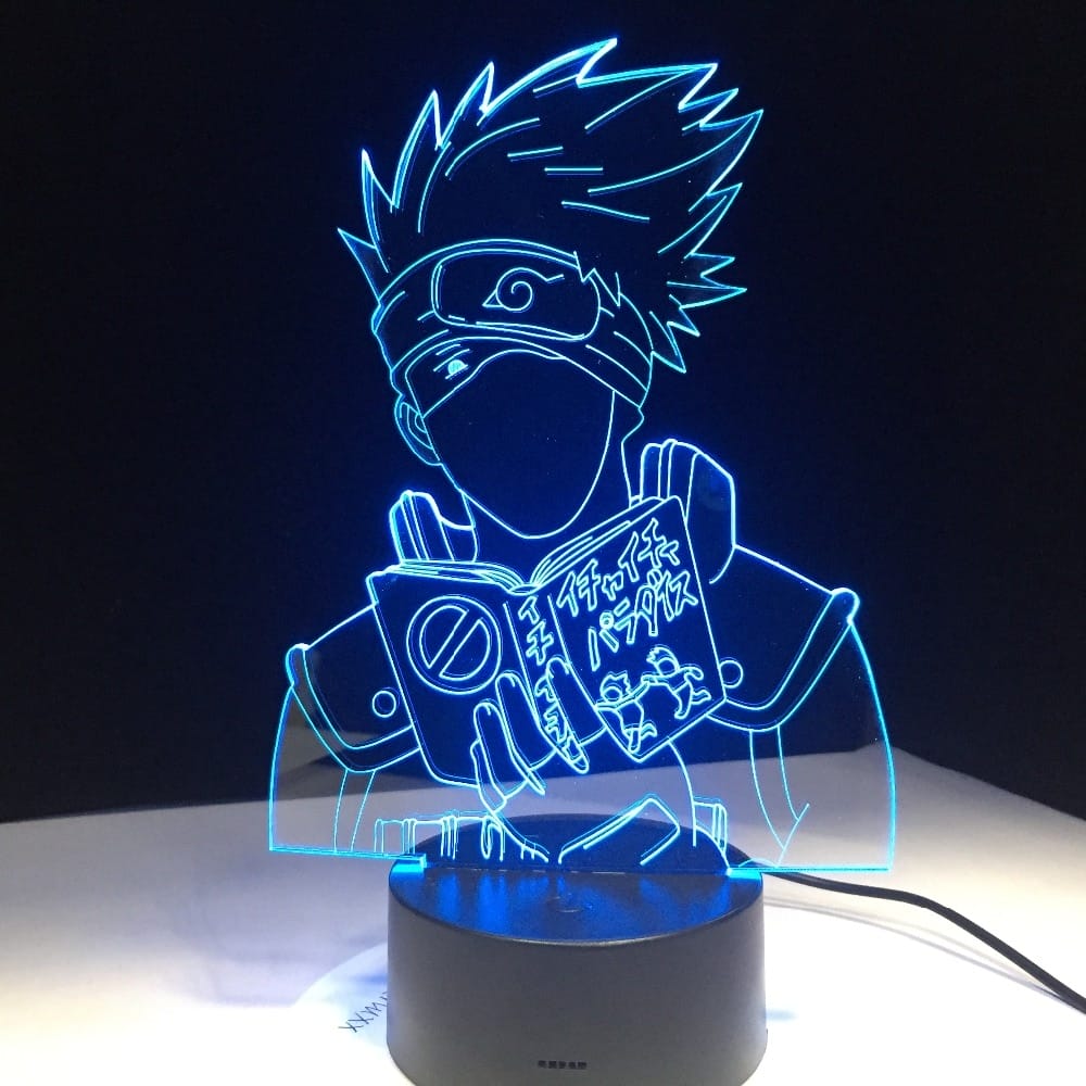 Naruto Hayate Kakashi 3D LED Night Light