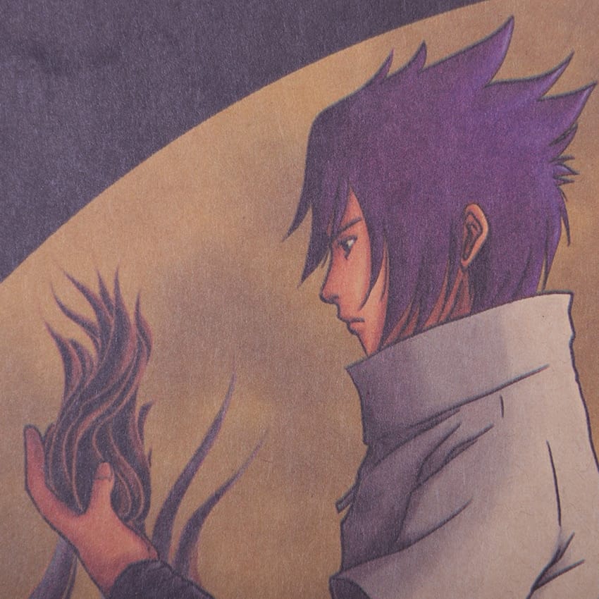 Uzumaki Naruto VS Uchiha Sasuke Wall Poster