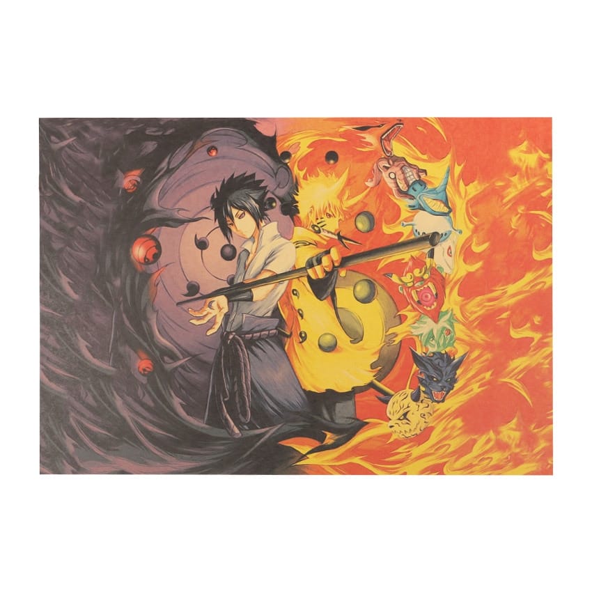 Naruto Uchiha Sasuke Wall Poster