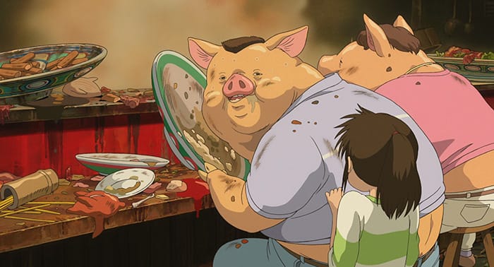 spirited away chihiro parents become pigs meaning studio ghibli hayao miyazaki