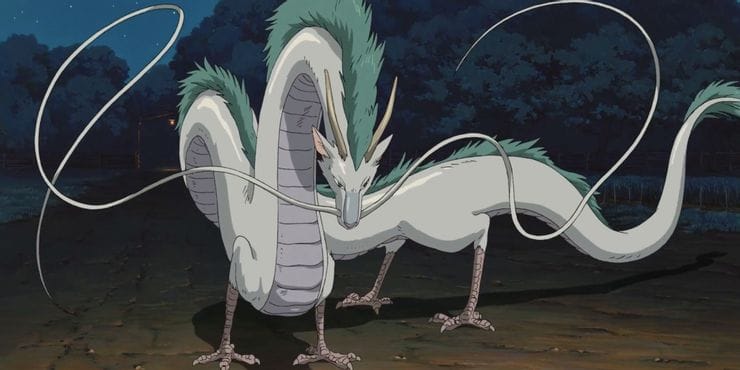 Haku Dragon Spirited Away Cropped