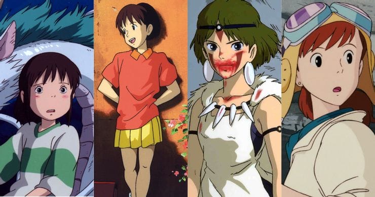 Studio Ghibli Heroines