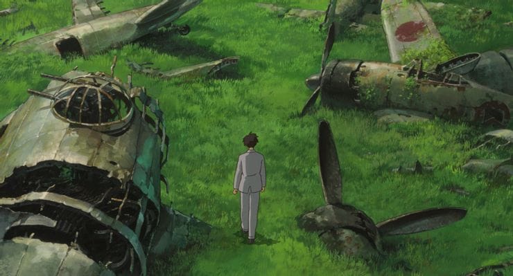 The Wind Rises Fallen Planes