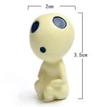 Blanc - 12 cm - Mini figurines en peluche Tree Spirit Studio, Jouets  beurre, Modèle de collection, Princesse