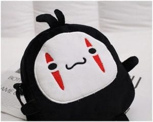 Spirited Away Cute No Face Mini Plush Bag Ghibli Store ghibli.store