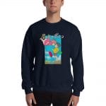 Ponyo On The Cliff By The Sea Poster Sweatshirt Unisex Ghibli Store ghibli.store