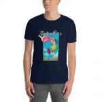 Ponyo On The Cliff By The Sea Poster T Shirt Unisex Ghibli Store ghibli.store