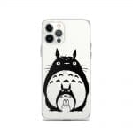 My Neighbor Totoro Black & White iPhone Case Ghibli Store ghibli.store