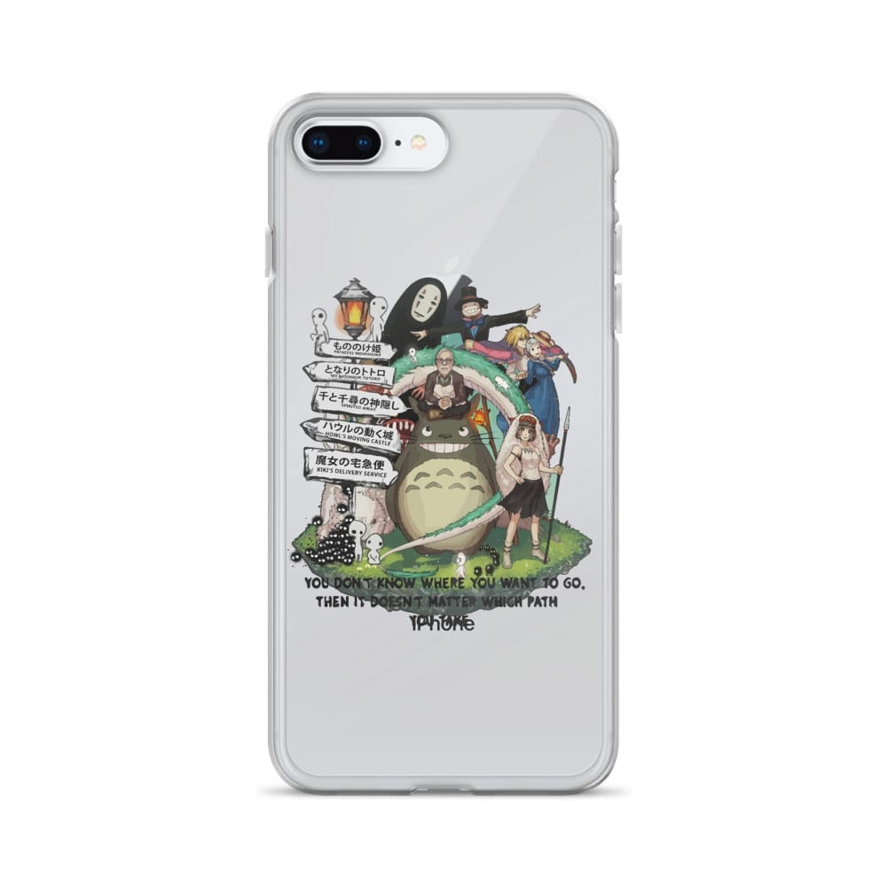 Studio Ghibli Hayao Miyazaki With His Arts iPhone Case